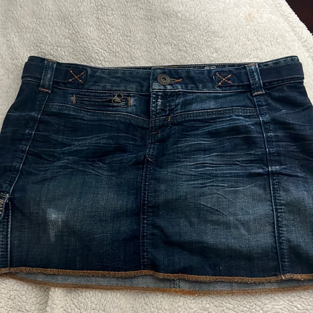 Guess jean skirt